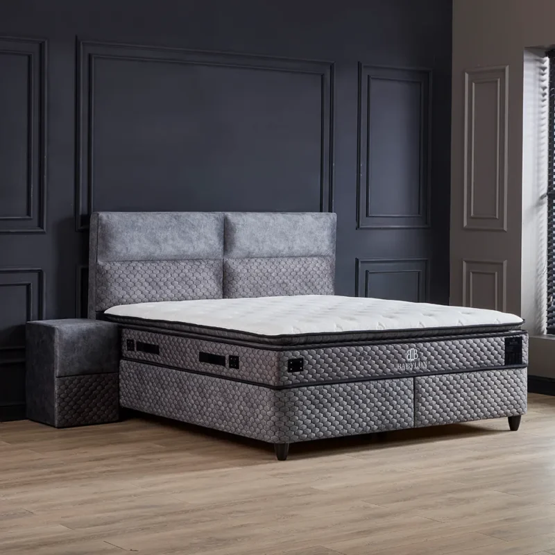 Boxspring met opbergruimte Babylon - Afbeelding 4