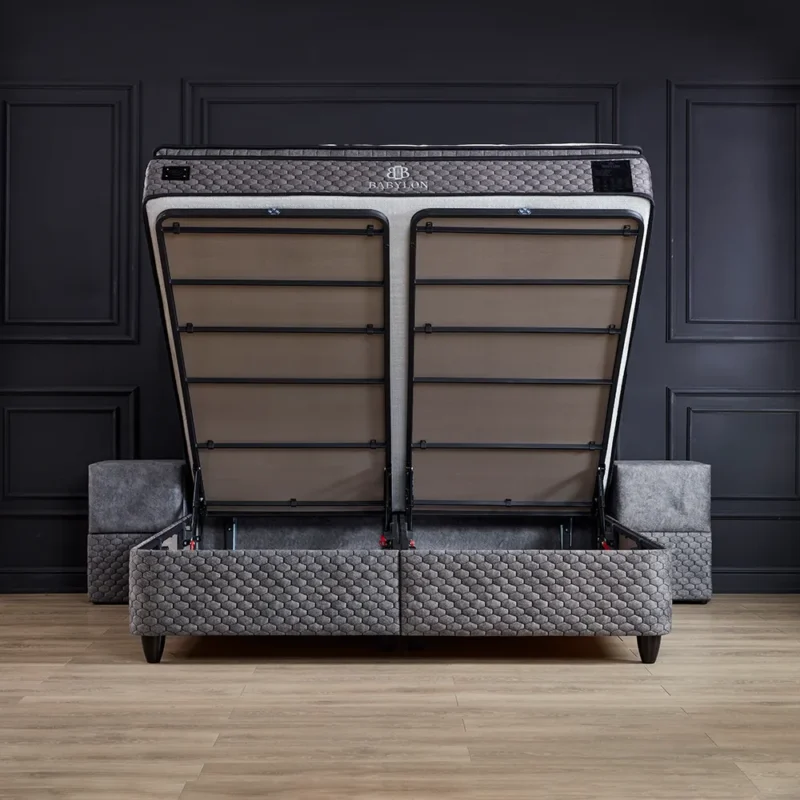 Boxspring met opbergruimte Babylon - Afbeelding 6