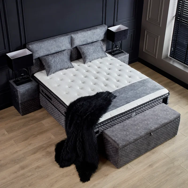 Boxspring met opbergruimte Babylon - Afbeelding 5