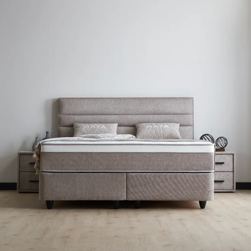 Boxspring met opbergruimte Maya - Afbeelding 2