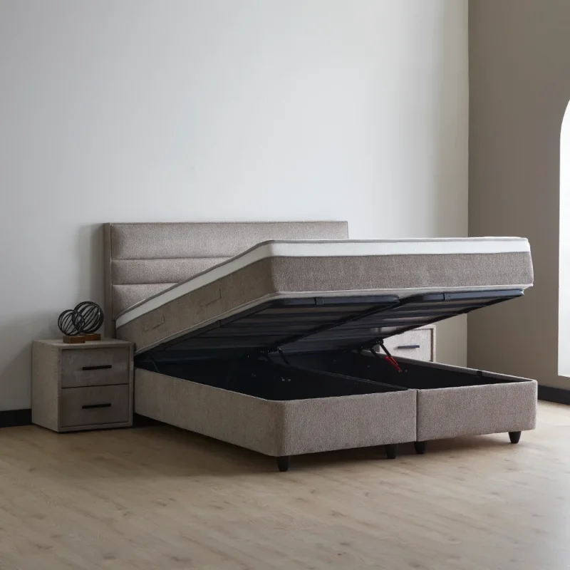 Boxspring met opbergruimte Maya - Afbeelding 4