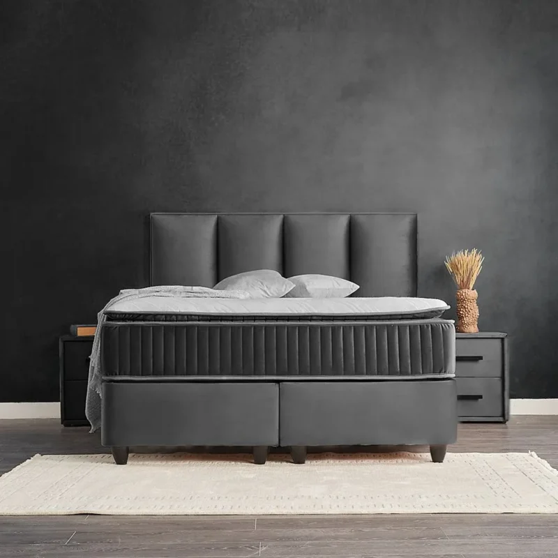 Boxspring met opbergruimte Nora - Afbeelding 2