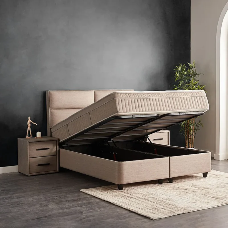 Boxspring met opbergruimte Senna - Afbeelding 4