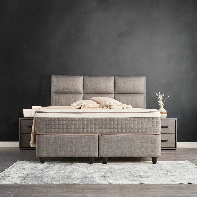 Boxspring met opbergruimte Zelda - Afbeelding 2