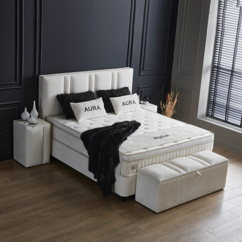 Boxspring met opbergruimte Aura - Afbeelding 4
